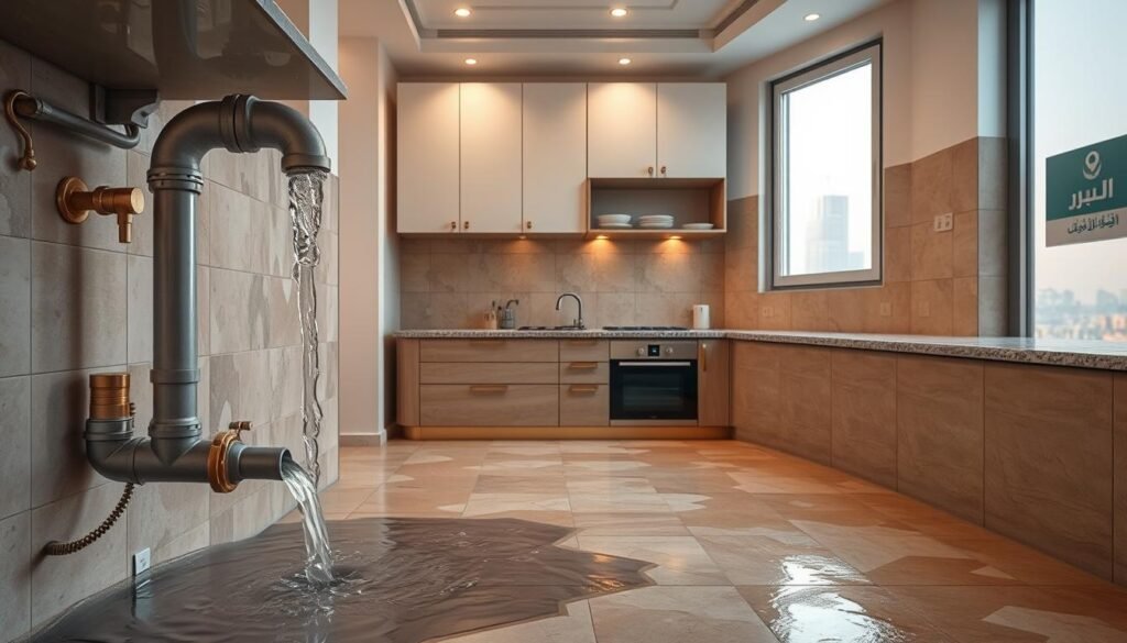 أسباب تسربات المياه في المطابخ أسباب تسربات المياه في المطابخ