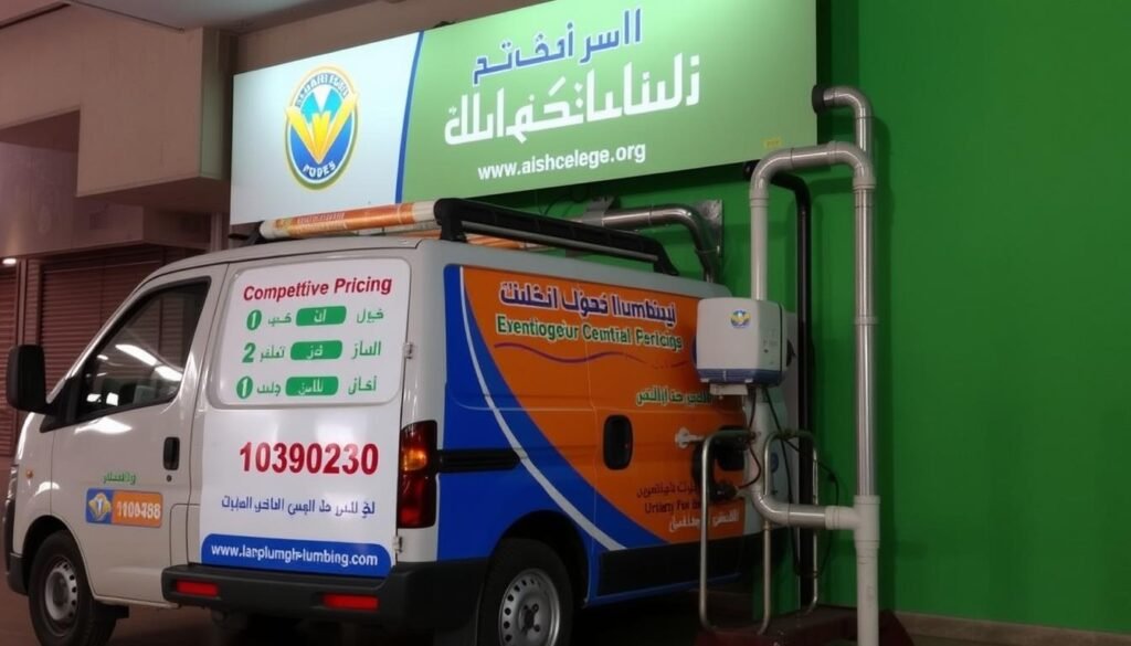 أسعار خدمات السباكة بحي الحمراء