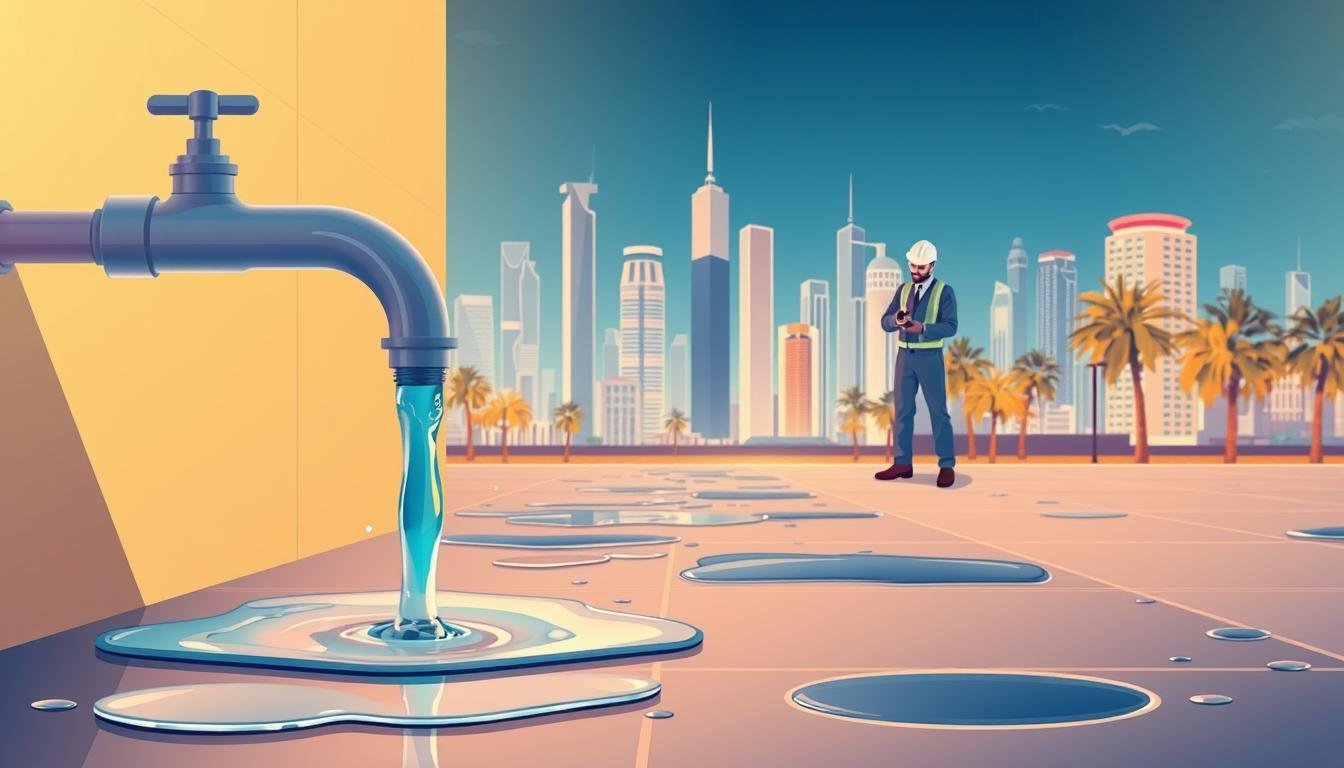 كشف تسربات المياه بجدة