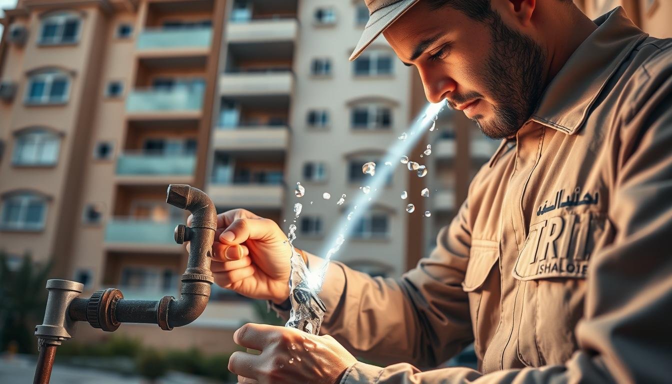 كشف تسربات المياه في الخالدية بجدة